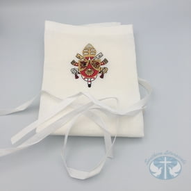 Pope Benedict XVI Italian Linen Embroidered Amice
