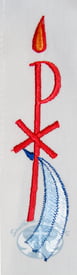 Embroidered Baptismal Stole- Child