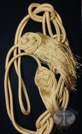 Cincture - Braided Knot Gold
