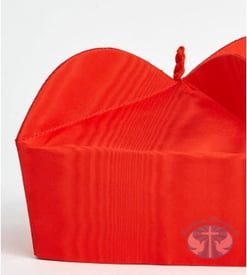 Biretta- Cardinal Red