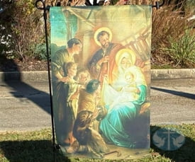 Christmas Garden Flag