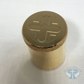 Single Oil Stock- Brass with gold finish