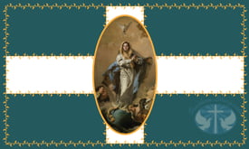 December - Immaculate Conception of Mary Flag