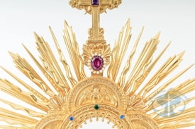 Brass Renaissance monstrance 1564