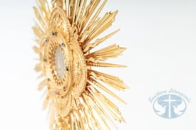 Brass Renaissance monstrance 1564
