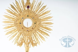 Brass Renaissance monstrance 1564