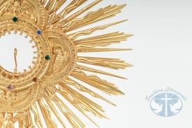 Brass Renaissance monstrance 1564