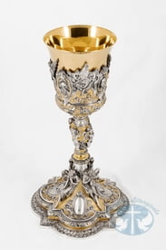 Brass Baroque Chalice 341
