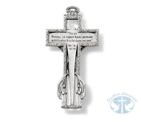 Holy Door Rosary in Antique Silver – Ghirelli® Jubilee Edition with 16 Panel Meditations