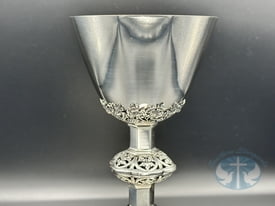 Silver Chalice and Paten Item 2480 by Molina