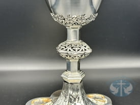 Silver Chalice and Paten Item 2480 by Molina