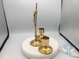 Small Altar Set - Brass