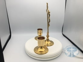 Small Altar Set - Brass