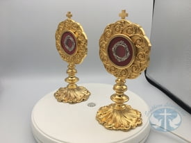 European Reliquary - Gold or Silver Plated