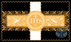 January- The Holy Name of Jesus Flag
