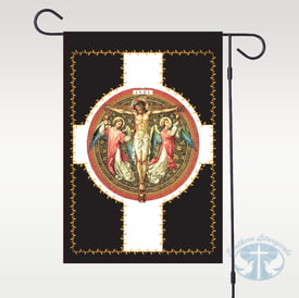July- The Precious Blood of Jesus Garden Flag