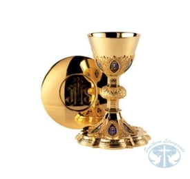 "The 12 Apostles" Chalice and Paten by Molina - Item 2132E