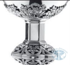 Silver Chalice and Paten Item 2480 by Molina