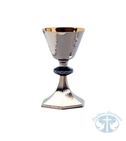 Artistic Silver Chalice and Paten 2860 by Molina
