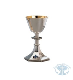 Artistic Silver Chalice and Paten 2924 by Molina