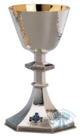Artistic Silver Chalice and Paten 2924 by Molina