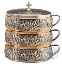 Artistic Silver Stacking Ciboria 4012 by Molina