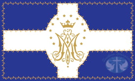 May- The Blessed Mother Flag