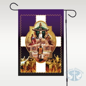 November - Holy Souls in Purgatory Garden Flag