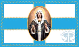 October - Our Lady of the Rosary Flag