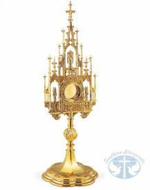European Reliquary DJR-7477 - Gold Plated