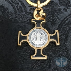 St Benedict Medal Keychain