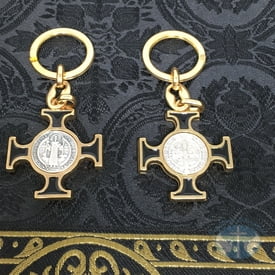 St Benedict Medal Keychain