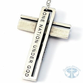 USA Rosary (Antique Silver)