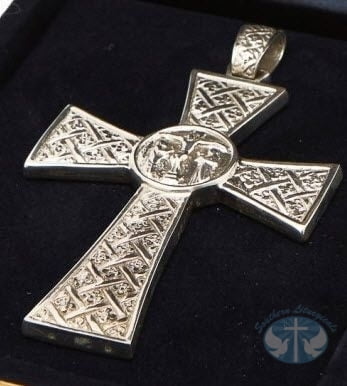 Sterling silver pectoral cross 2025