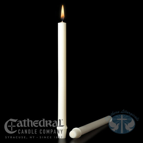 Altar Candle 1 1/4" X 9" - Beeswax (SFE)