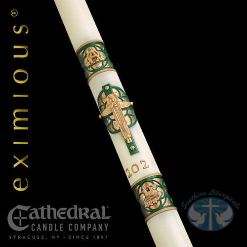 Christus Rex Paschal Candle