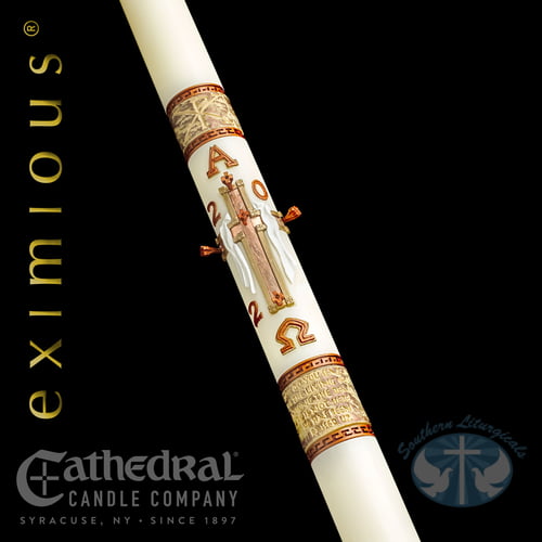 Luke 24 Paschal Candle