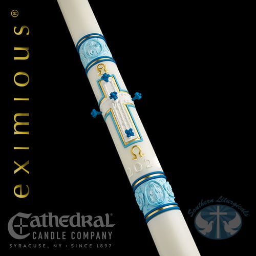 Most Holy Rosary Paschal Candle