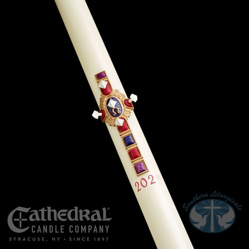 Christ Victorious Paschal Candle