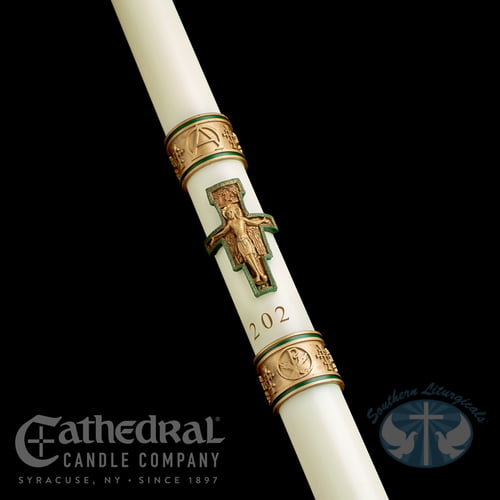 Cross of St. Francis Paschal Candle