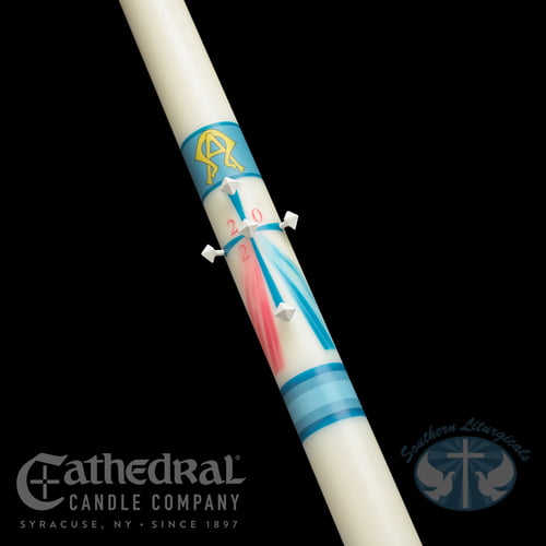 Divine Mercy Paschal Candle