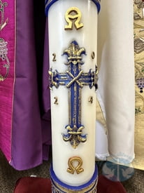 Lilium Paschal Candle
