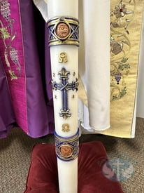 Lilium Paschal Candle