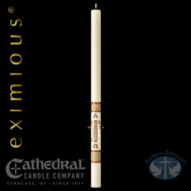Luke 24 Paschal Candle
