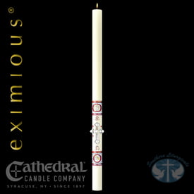 Upon This Rock Paschal Candle