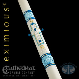 Most Holy Rosary Paschal Candle