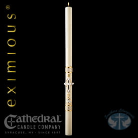 Merciful Lamb Paschal Candle