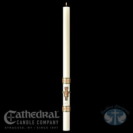 Cross of St. Francis Paschal Candle