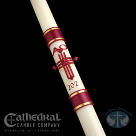 Crux Trinitas Paschal Candle