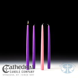 Advent Candles Advent Home Candle Set Taper Refills